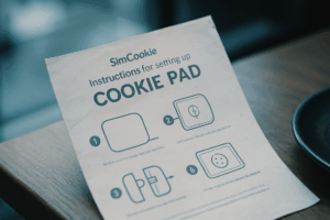 scookiepad set up instructions from simcookie